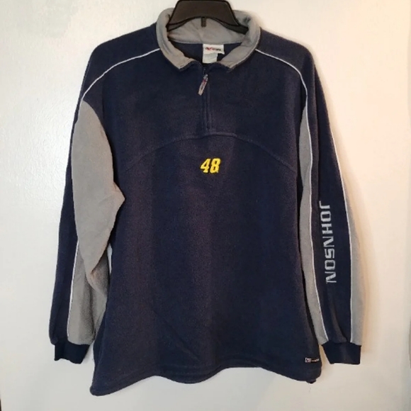 Jimmy Johnson Lowes #48 Fleece Sweater XL (46-48) - Picture 1 of 11